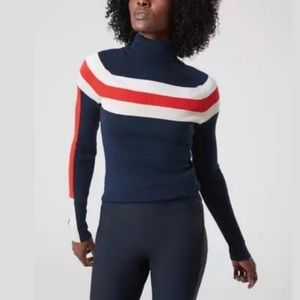 Athleta Brookshire colorblock Turtleneck Sweater